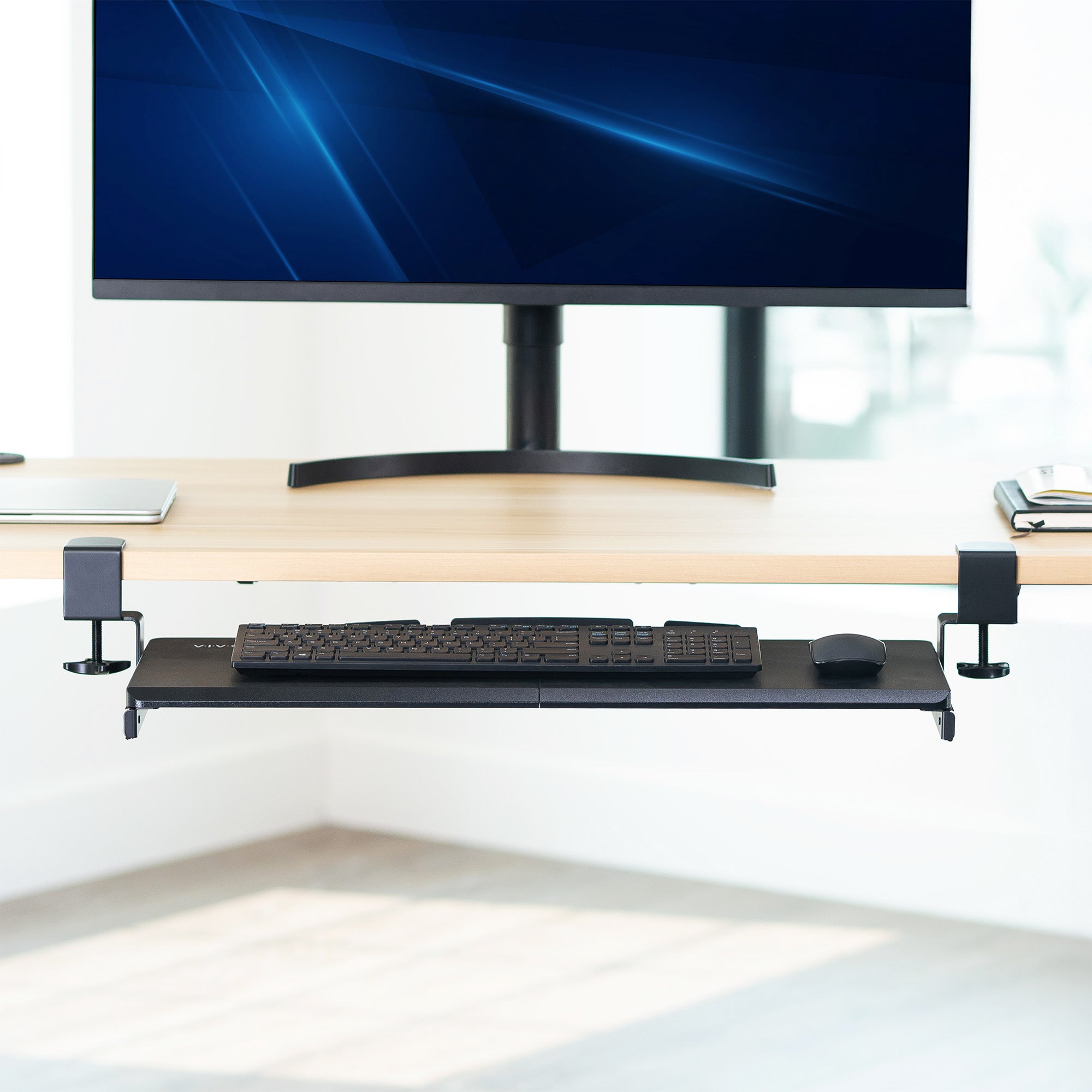 Clamp-on Keyboard Tray