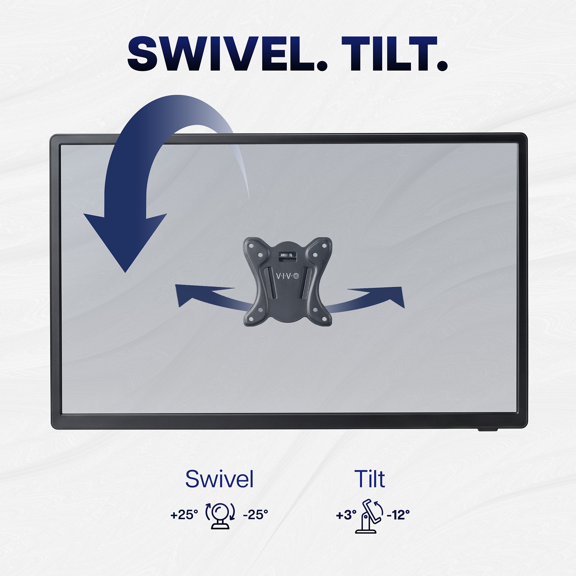 Compact Modular TV Wall Mount - 13" to 32" Screens
