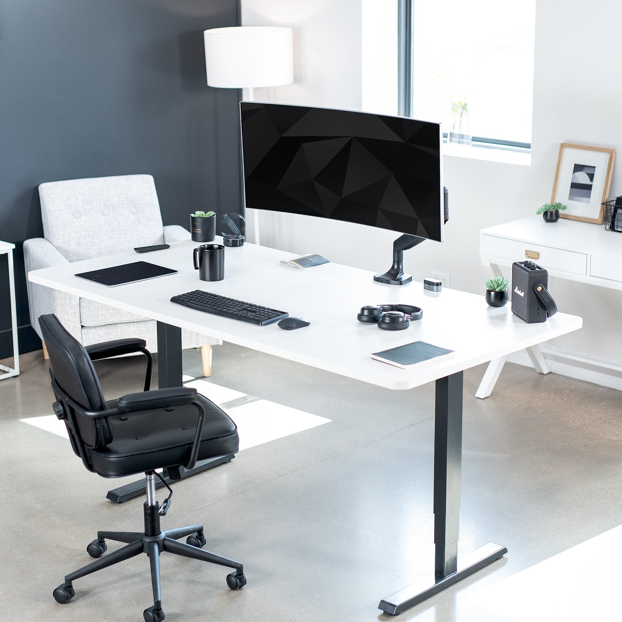 VIVO Premium Aluminum Heavy Duty Single Monitor Arm for Ultrawide Monitors