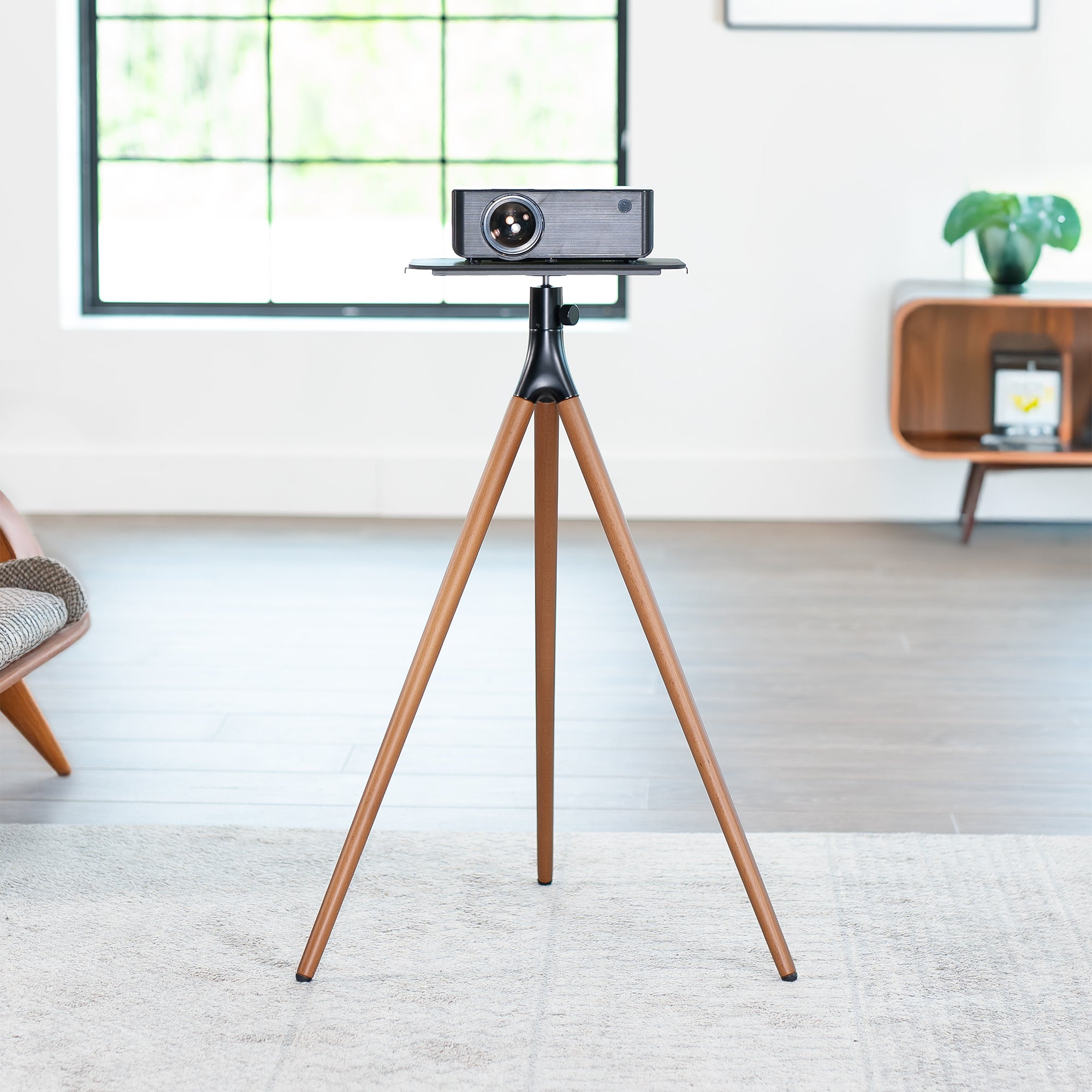 Dark Walnut Easel Studio Projector Stand