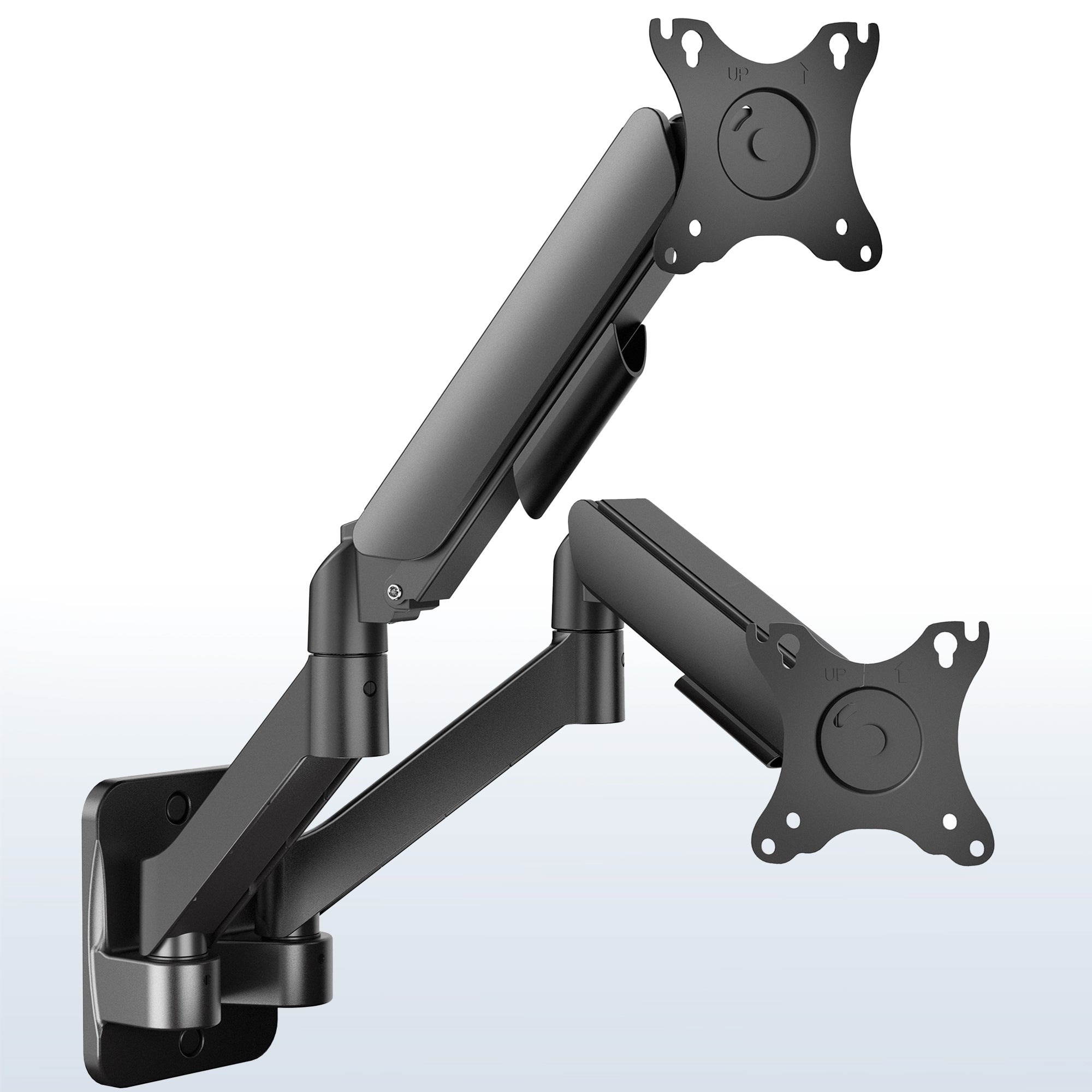Dual mechanical wall mount.