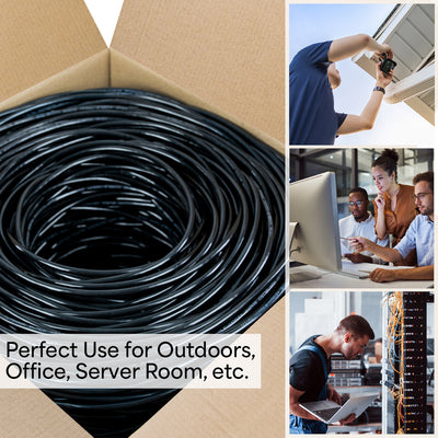 1,000 ft Cat5e Outdoor Ethernet Cable