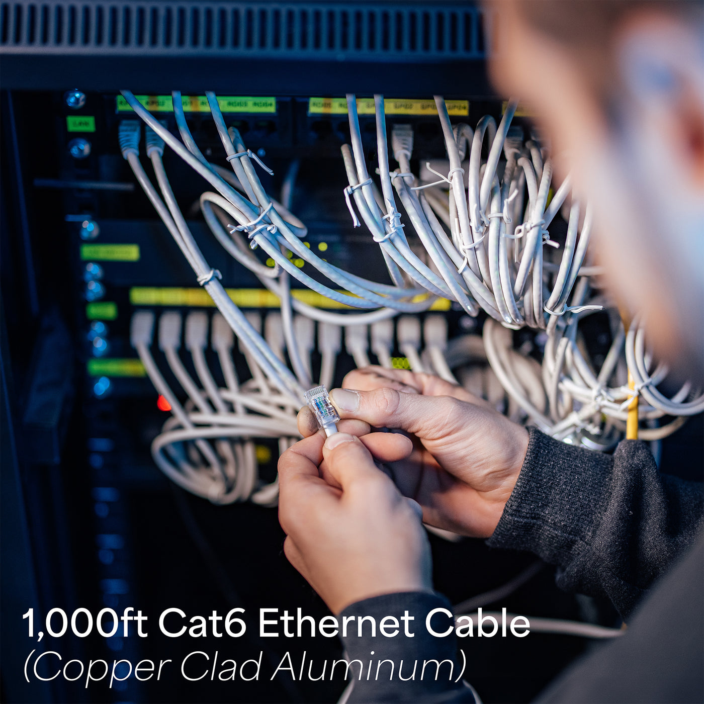 1,000ft Cat6 Ethernet Cable