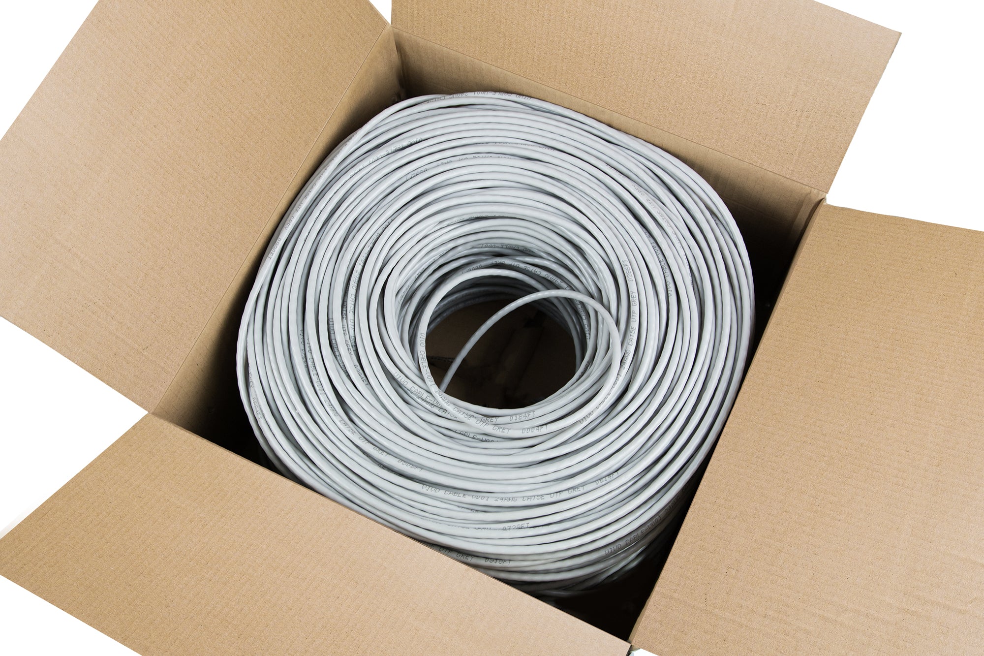 Grey 500ft Cat6 Ethernet Cable