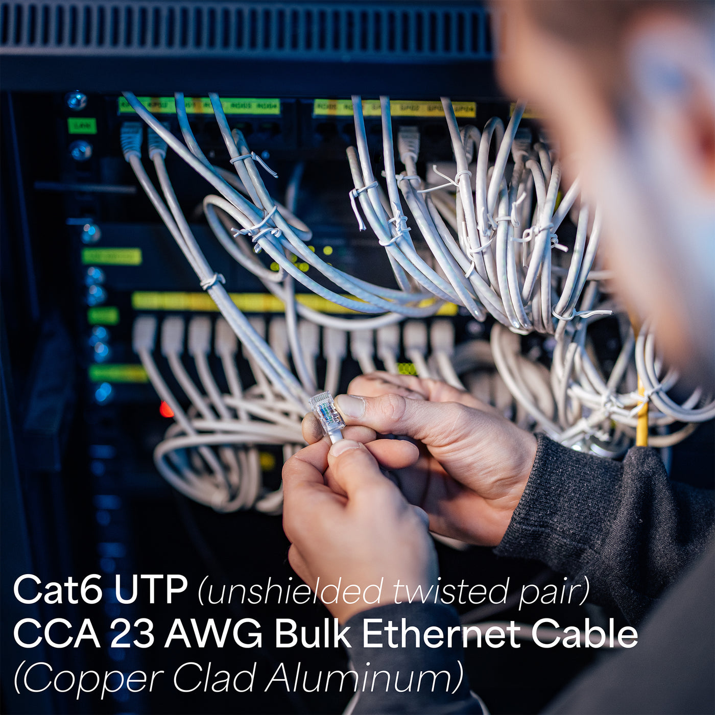 250 ft bulk Cat6 (CCA) Ethernet Cable