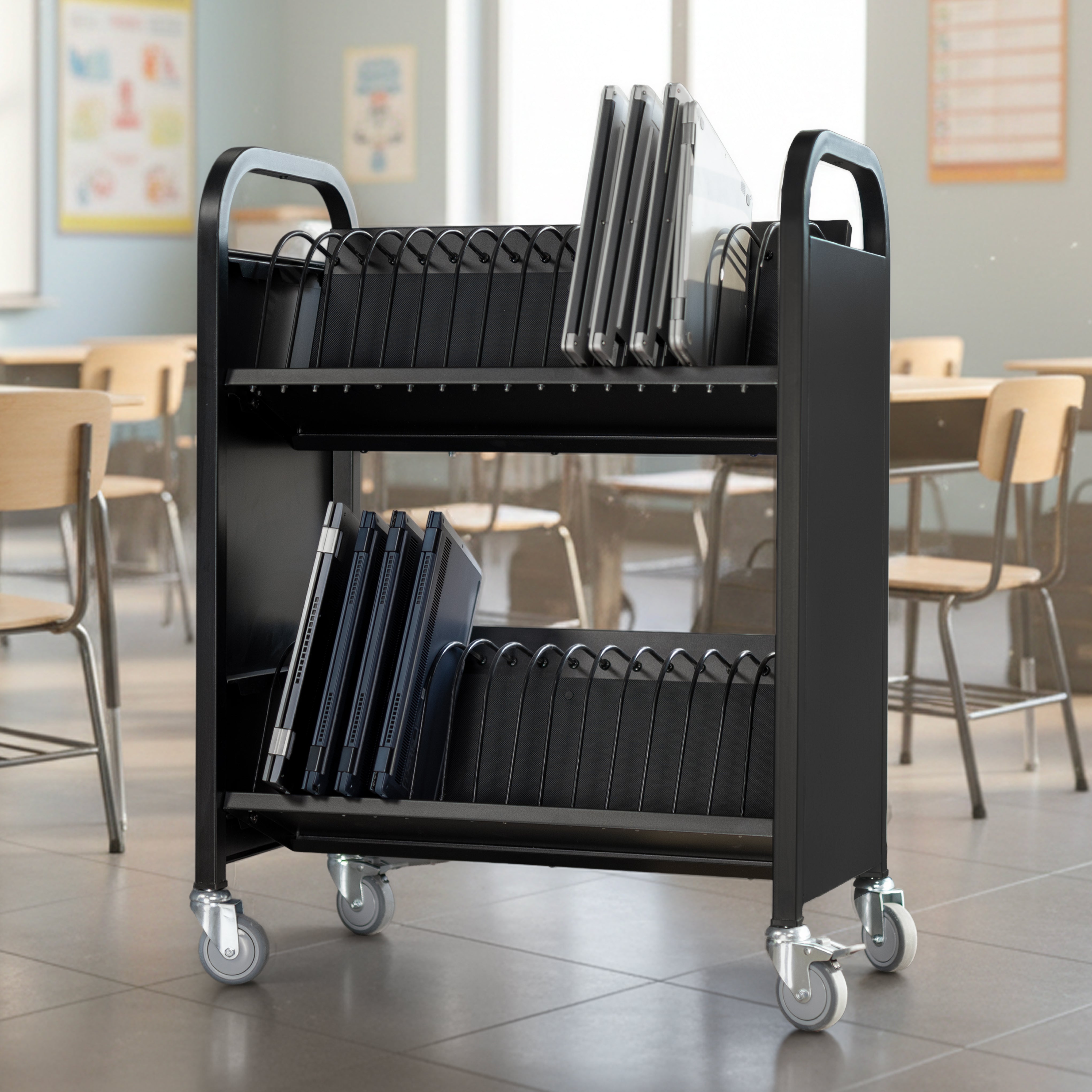 32-Bay Laptop and Table Open Charging Station
