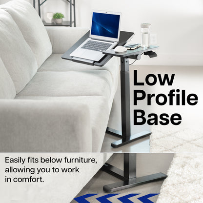 Mobile Tilting Laptop Cart