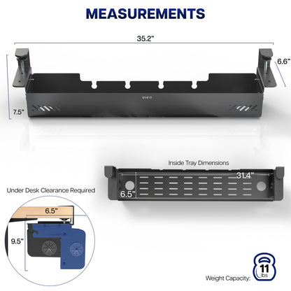 Flip Open Clamp-on Cable Management Box