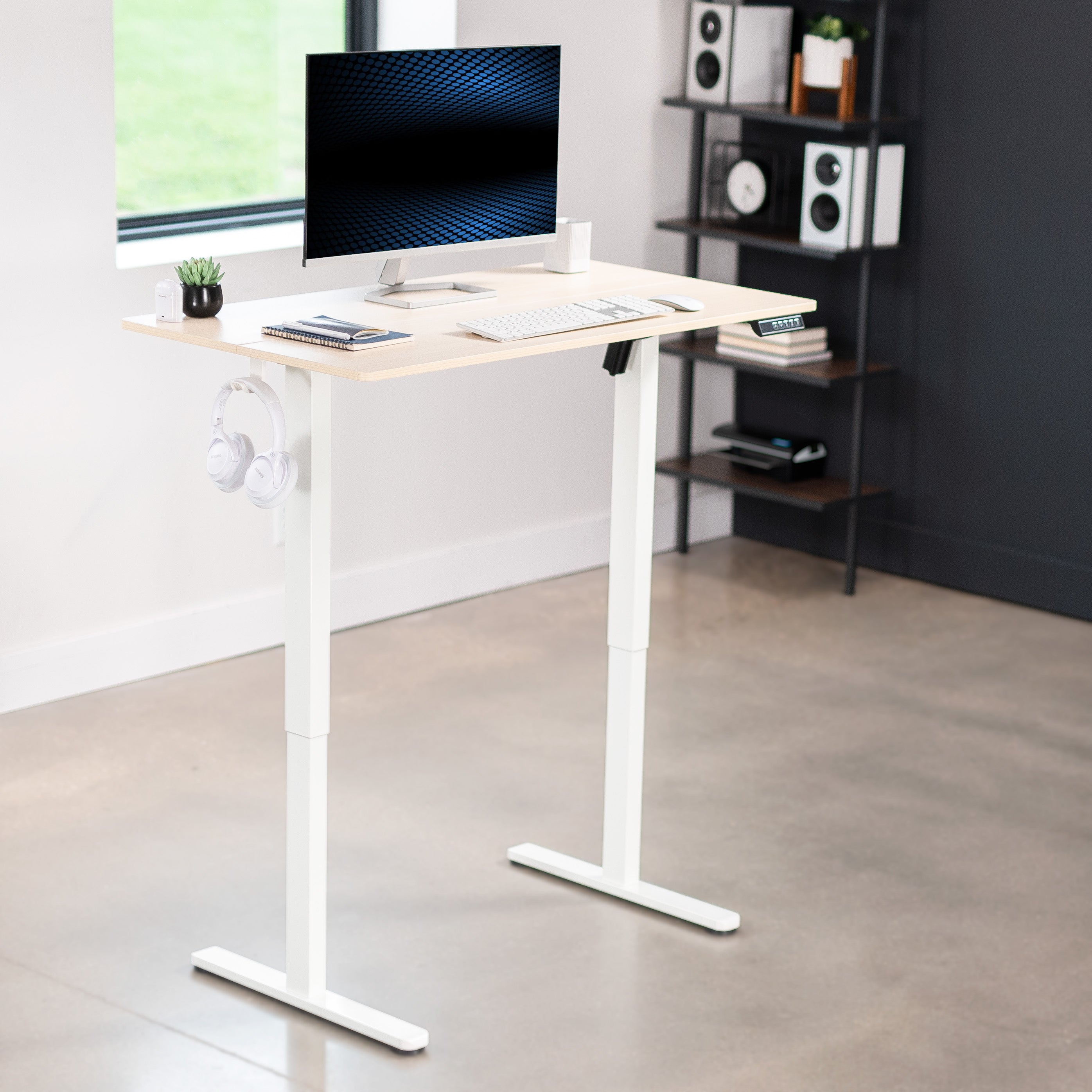 Electric 44" x 24" Sit Stand Desk Workstation