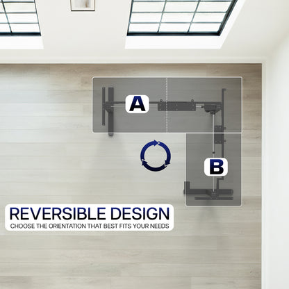 E3 Series - Corner Electric Single Motor Desk Frame