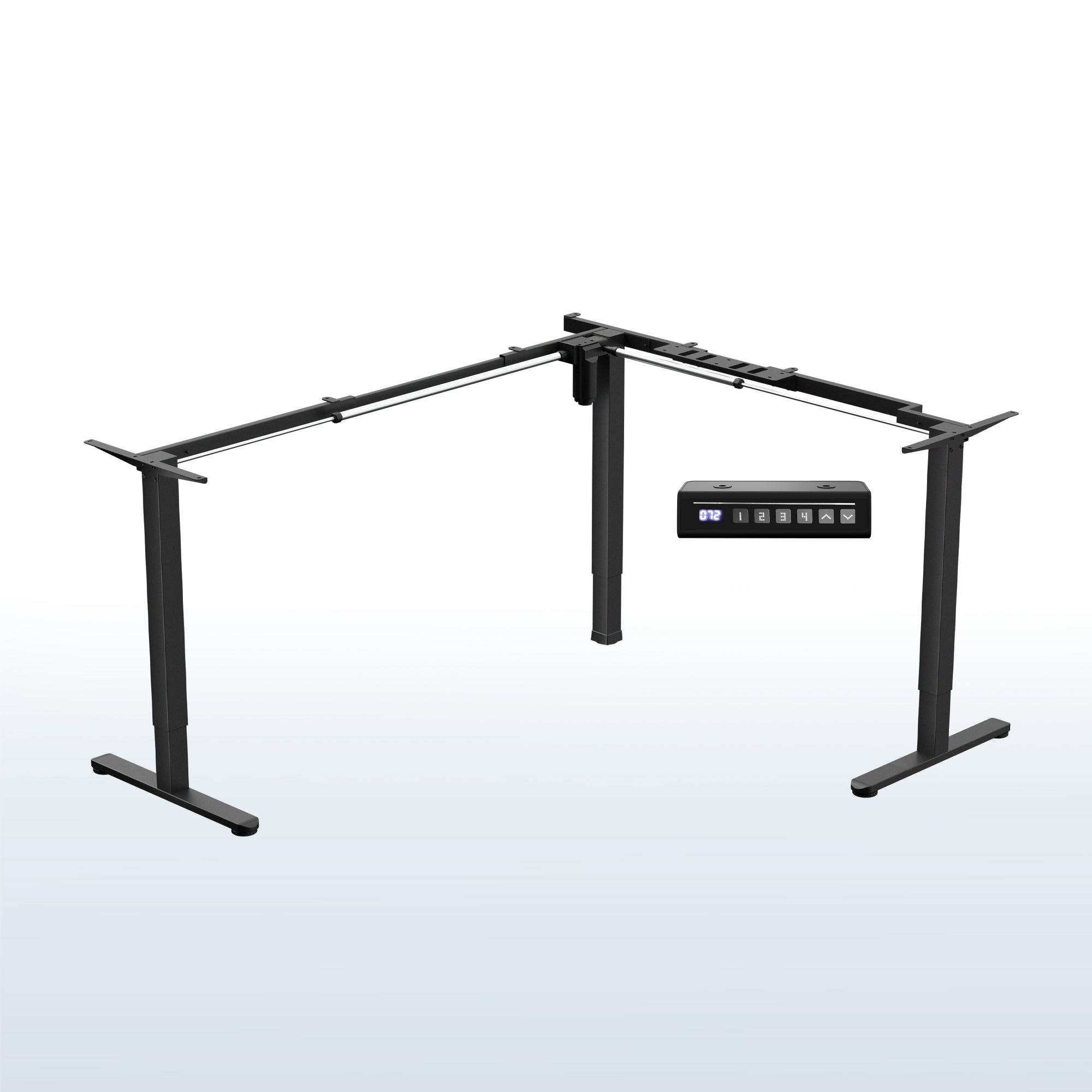 E3 Series - Corner Electric Single Motor Desk Frame