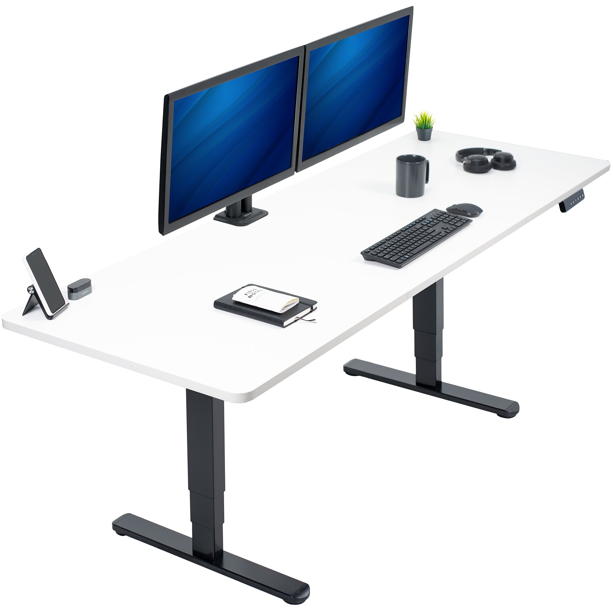 83" x 30" Dual Motor Electric Desk