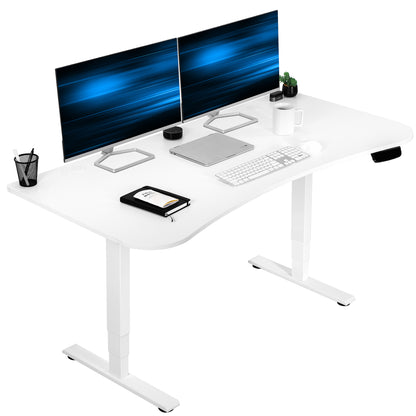 63” x 32” Electric Height Adjustable Stand Up Desk