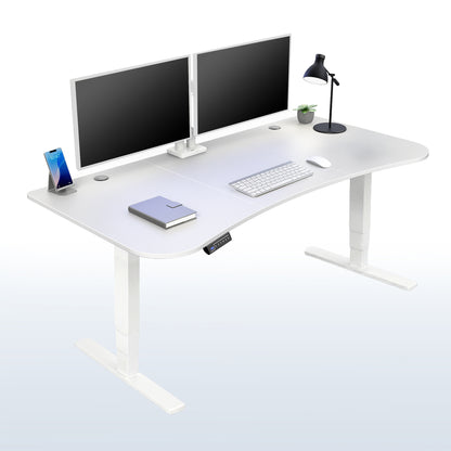 63” x 32” Electric Height Adjustable Stand Up Desk