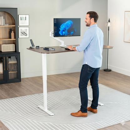 63” x 32” Electric Height Adjustable Stand Up Desk