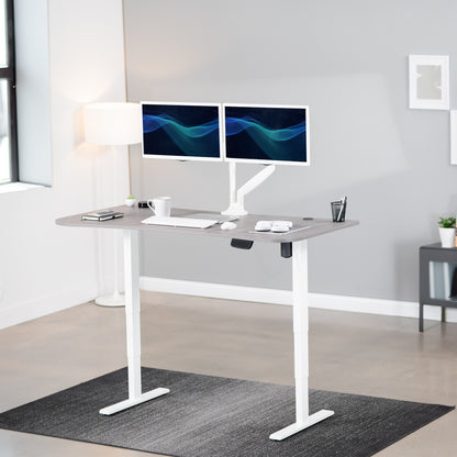 63” x 32” Electric Height Adjustable Stand Up Desk