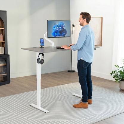 63” x 32” Electric Height Adjustable Stand Up Desk