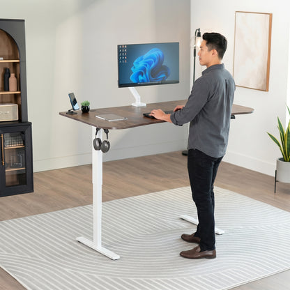 63” x 32” Electric Height Adjustable Stand Up Desk