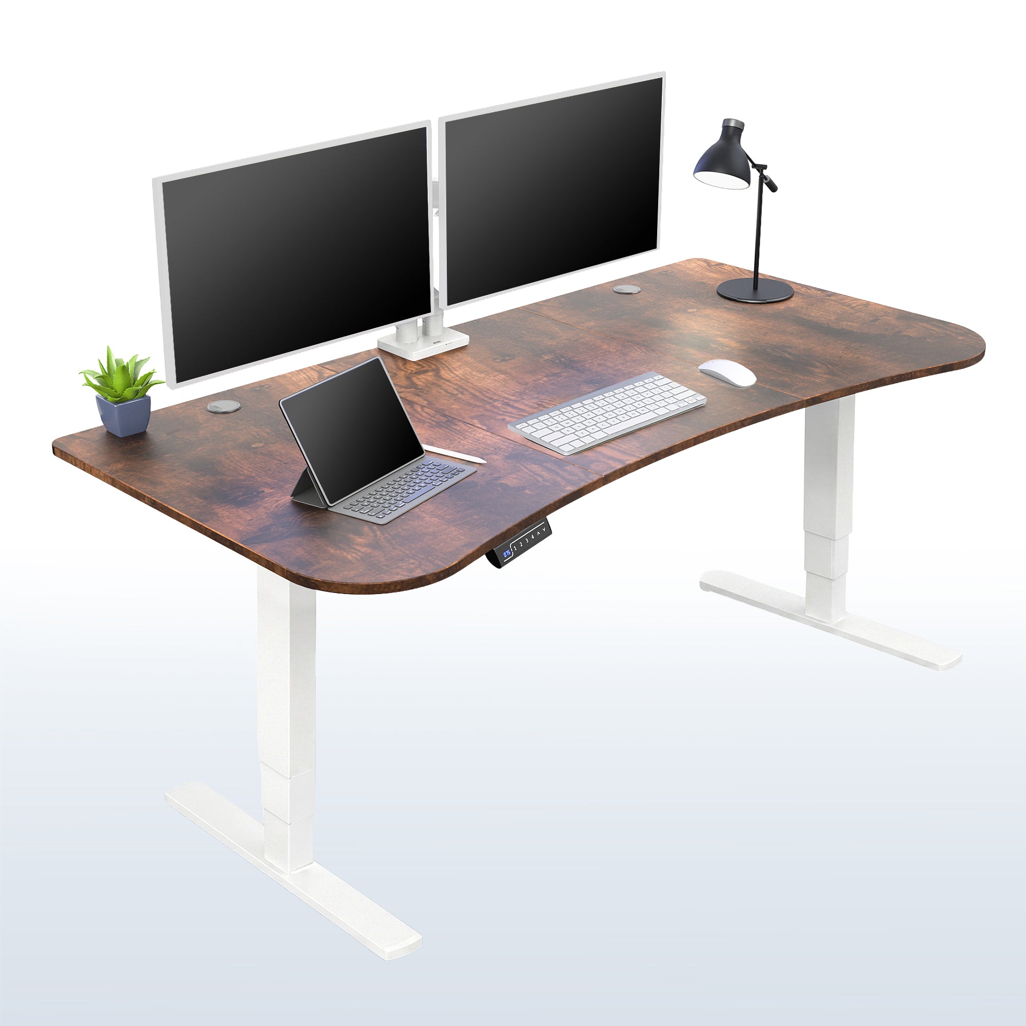 63” x 32” Electric Height Adjustable Stand Up Desk