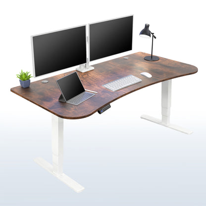 63” x 32” Electric Height Adjustable Stand Up Desk