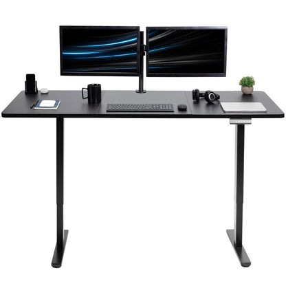 Electric Height Adjustable 71 x 30 inch Stand Up Desk