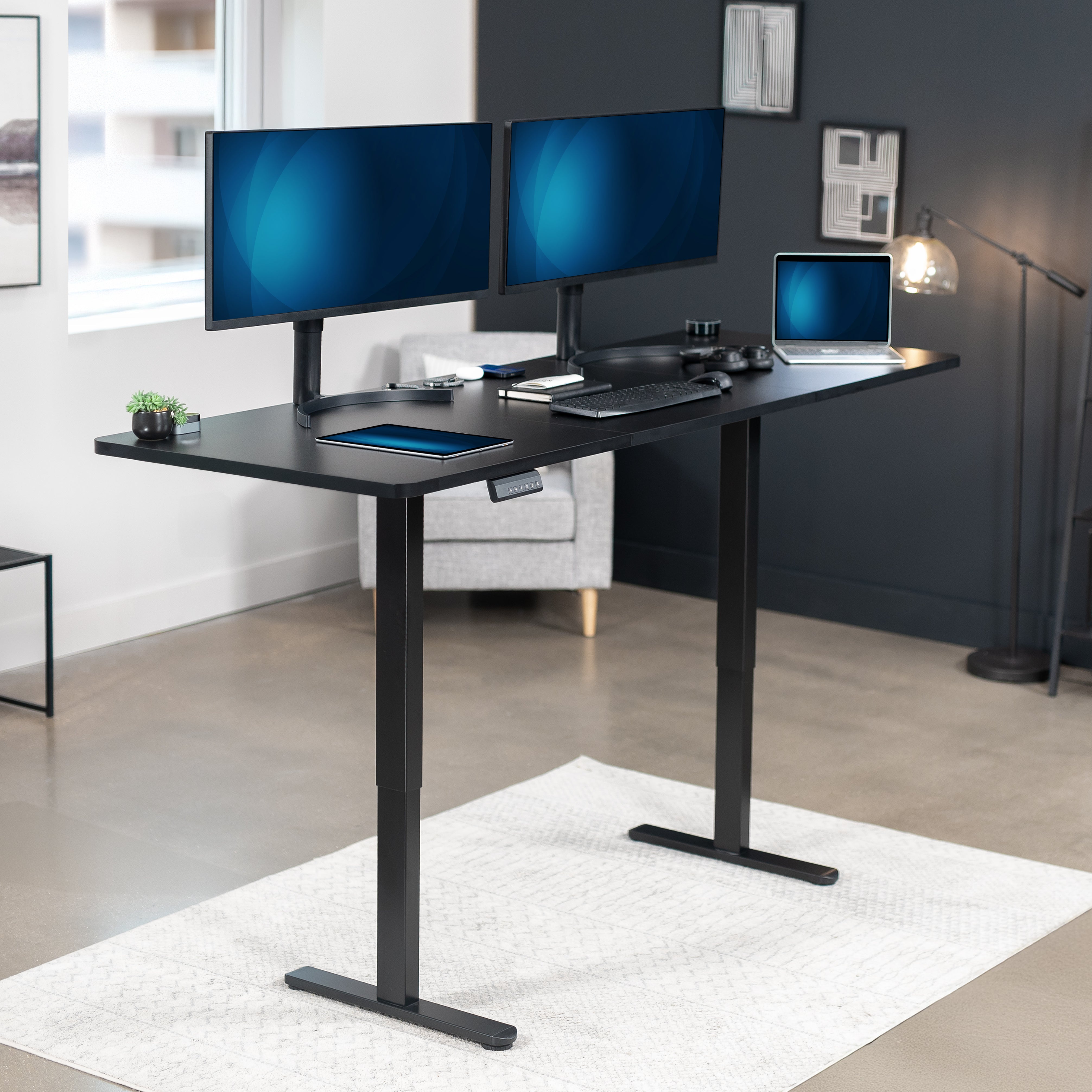 83" x 30" Dual Motor Electric Desk