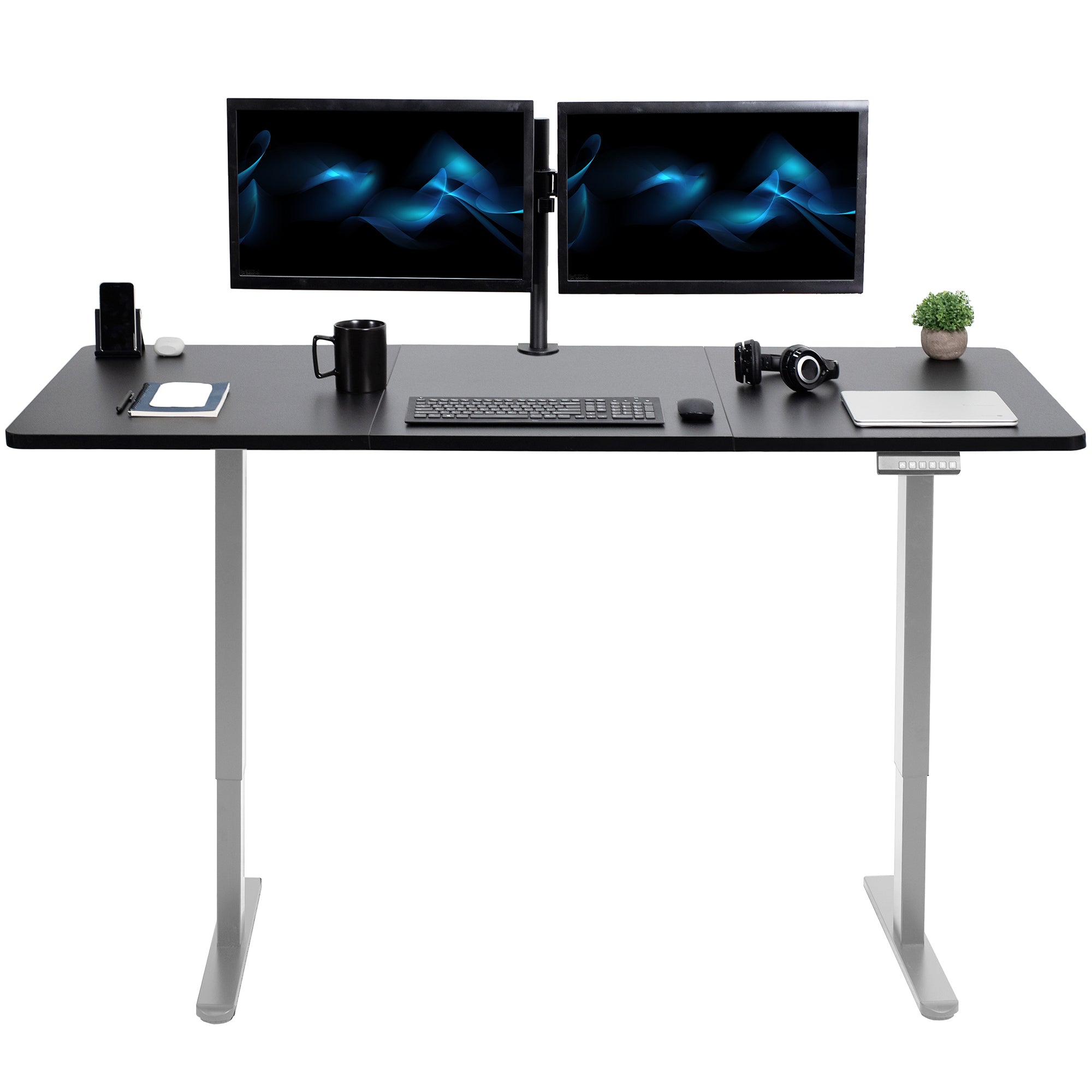 Electric Height Adjustable 71 x 30 inch Stand Up Desk