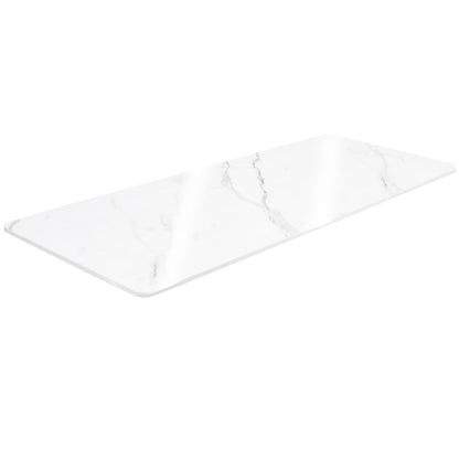 Sturdy desk tabletop for sit or stand electric or manual desk frames.