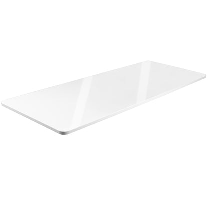 Sturdy desk tabletop for sit or stand electric or manual desk frames.