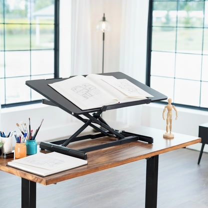 36" Single Top Tilting Desk Riser