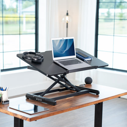 36" Single Top Tilting Desk Riser