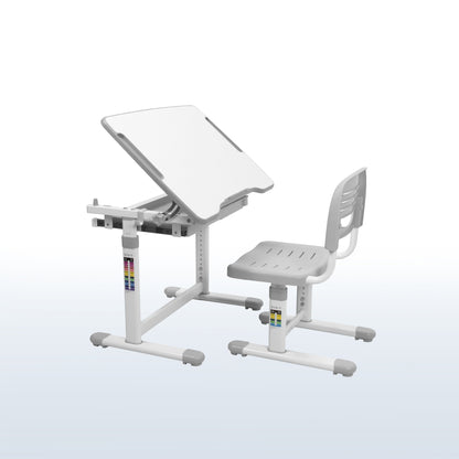 Children's desk and chair set.