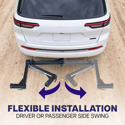 Life Finds by VIVO Heavy Duty Universal Truck Swing Hitch