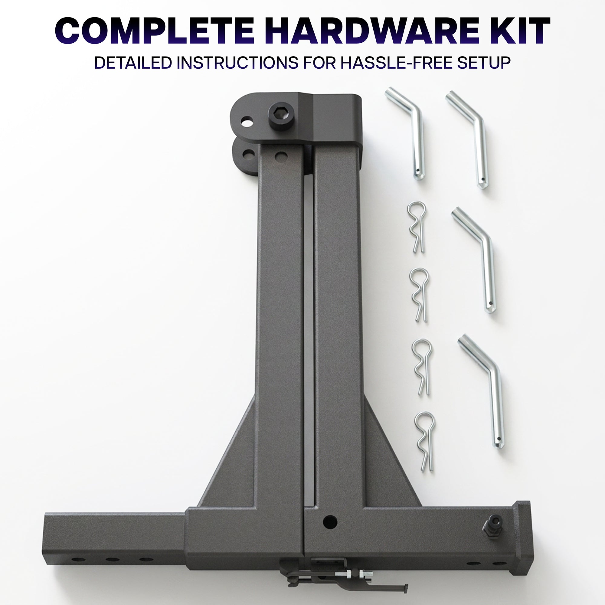 Life Finds by VIVO Heavy Duty Universal Truck Swing Hitch