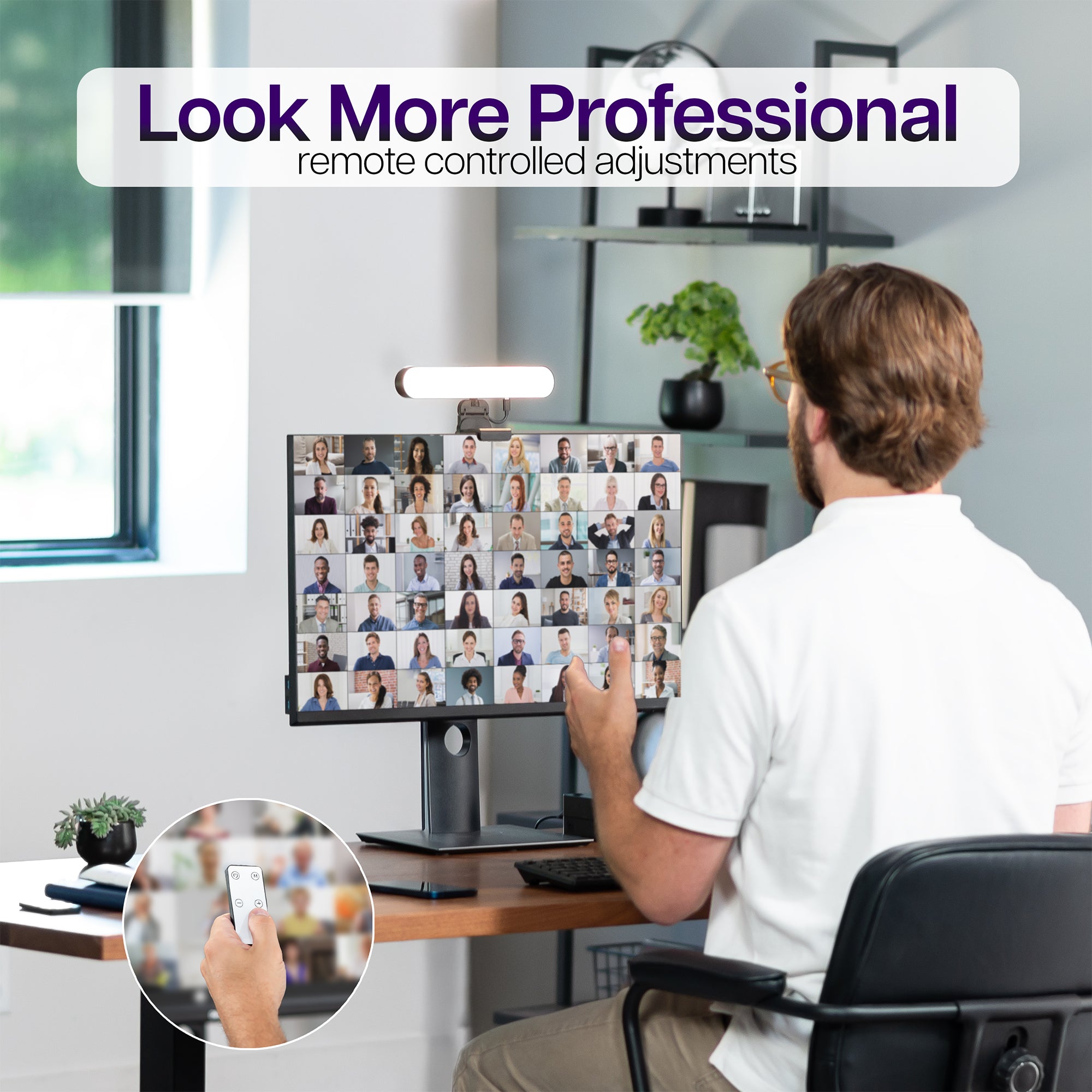 Life Finds by VIVO Webcam Lighting