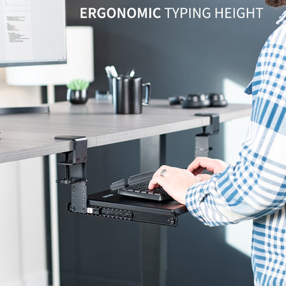 Type at new ergonomic levels while enhancing posture when working.