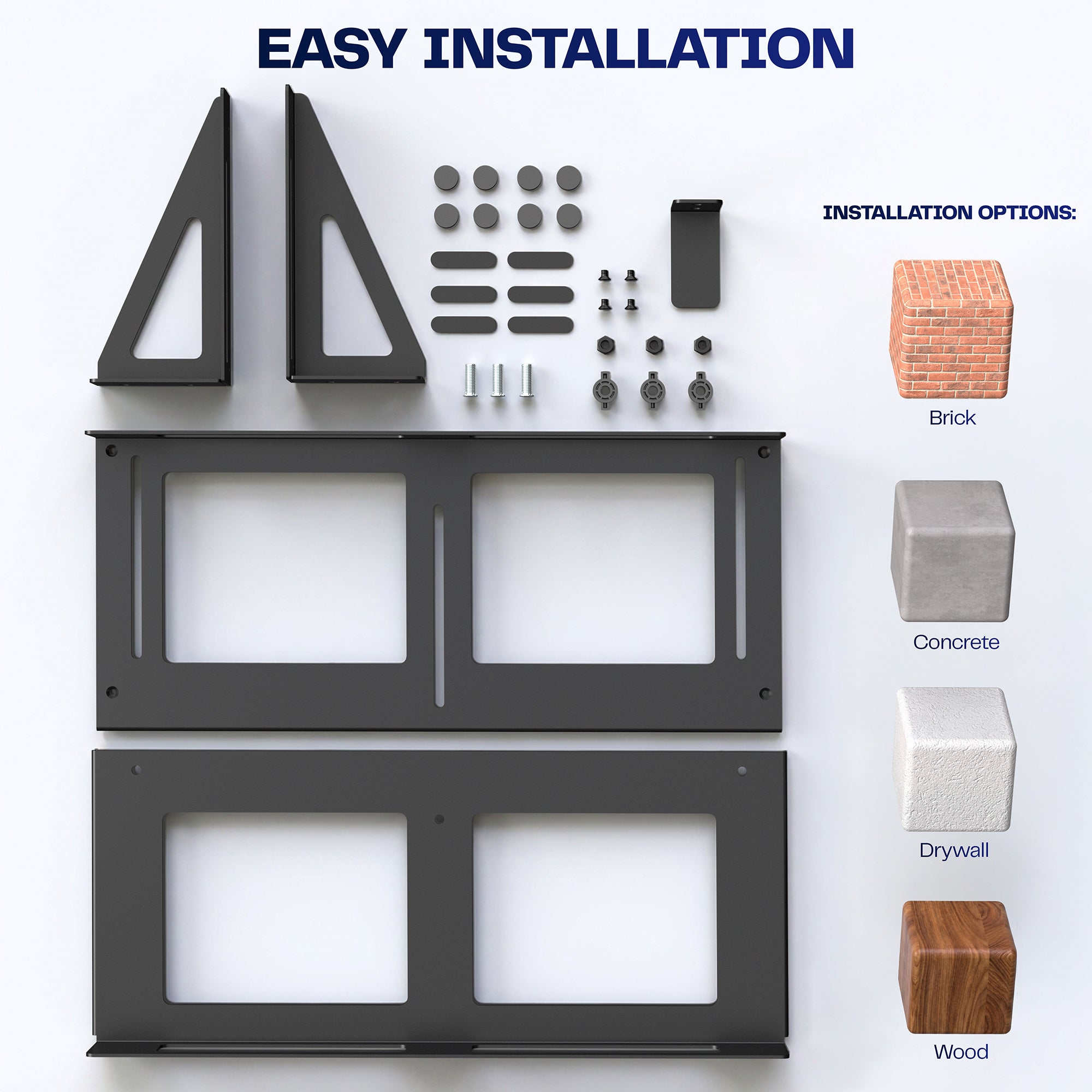 Adjustable Gaming PC Wall Mount