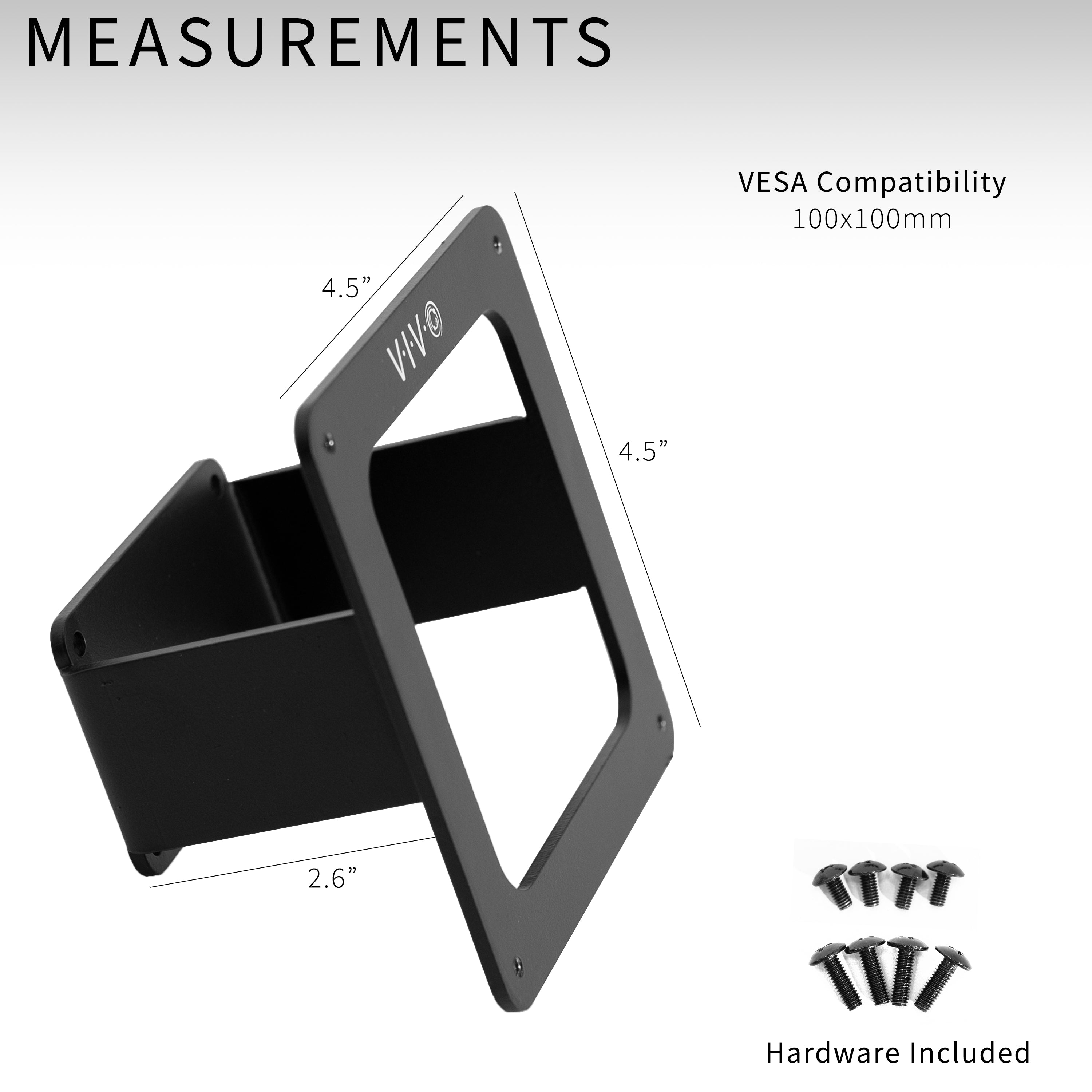 VESA compatibility 100x100mm