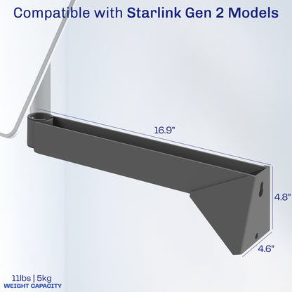 Long Arm Wall Mount Designed for Starlink