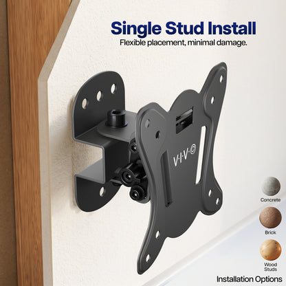 Compact Modular TV Wall Mount - 13" to 32" Screens