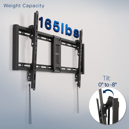 Sturdy adjustable TV wall mount.