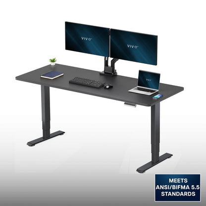 VIVO PRO 71" x 30" Dual Motor Electric Desk