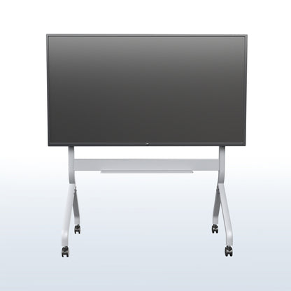 Slim Manual Height Adjustable TV Cart - 60” to 110” Screens