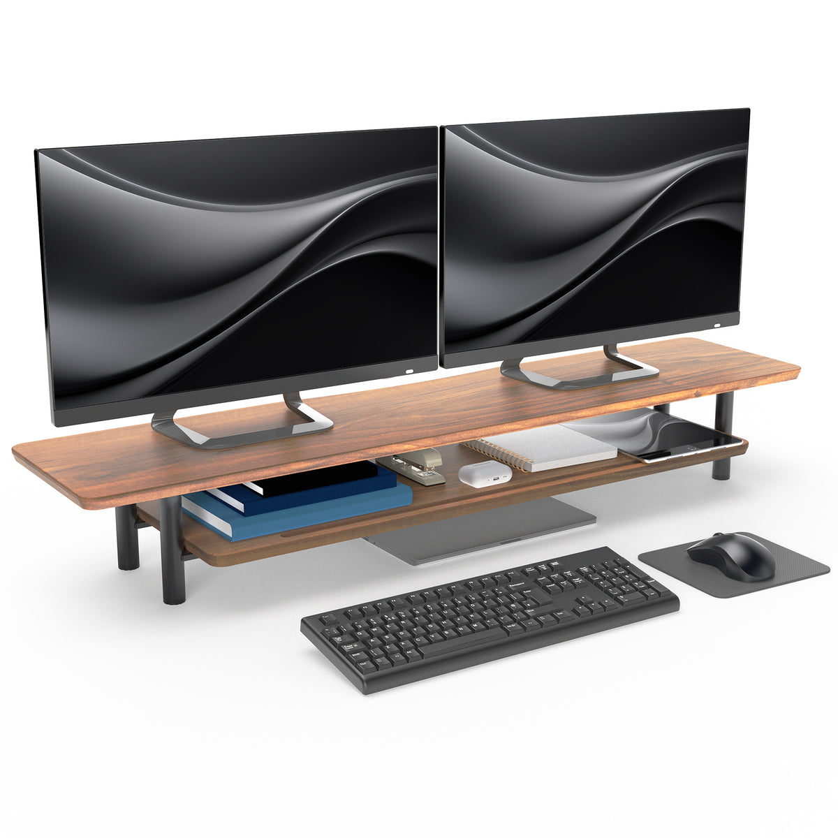 2-Tier Premium Monitor Riser