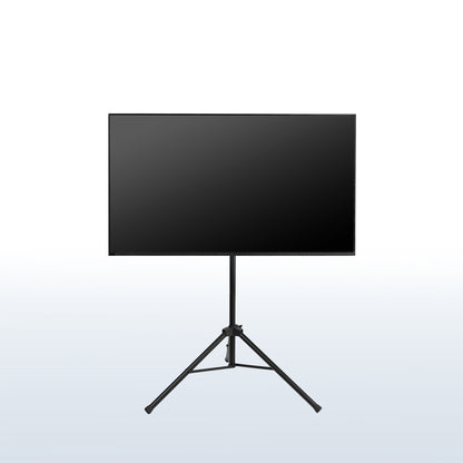 Sturdy portable tripod TV stand.