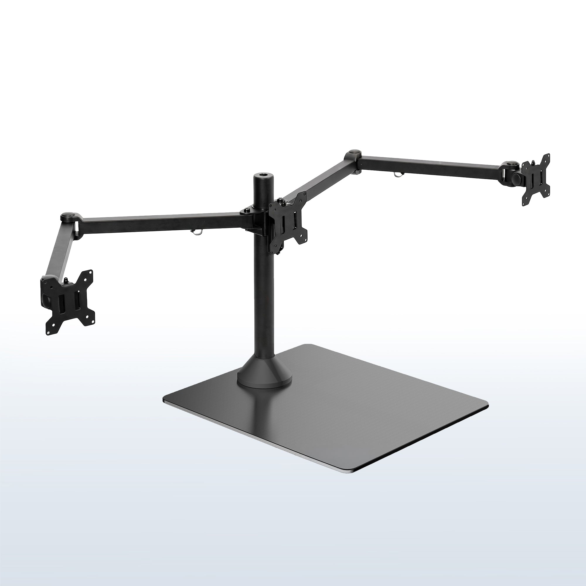 Triple Monitor Desk Stand - 13” to 32" Screens