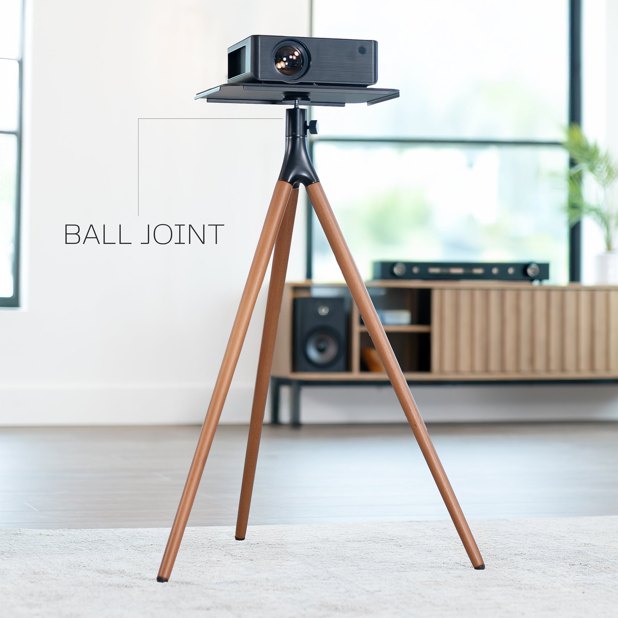 Dark Walnut Easel Studio Projector Stand