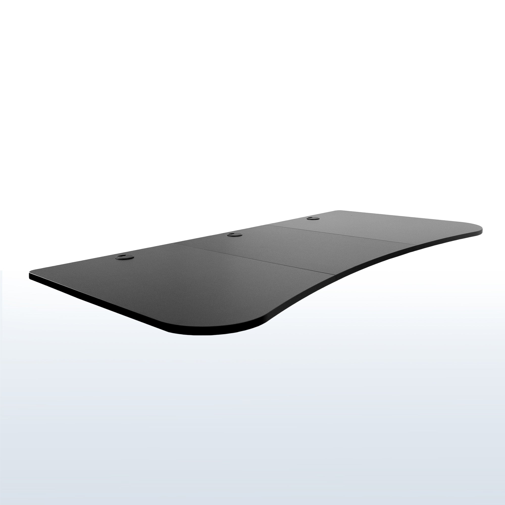Sturdy three-panel curved table top from VIVO.