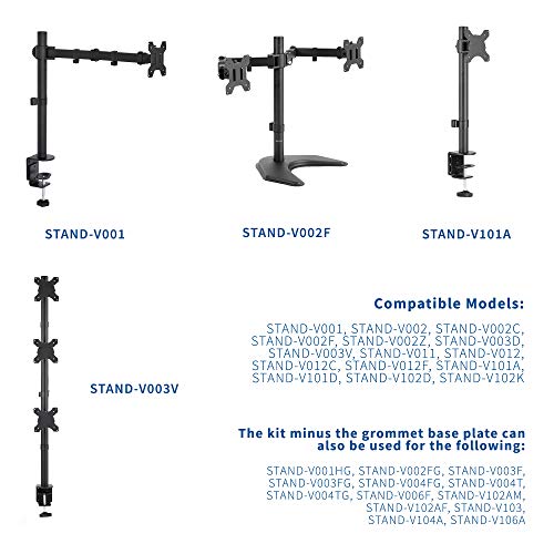 Additional support grommet compatible with a handful of stands from VIVO.