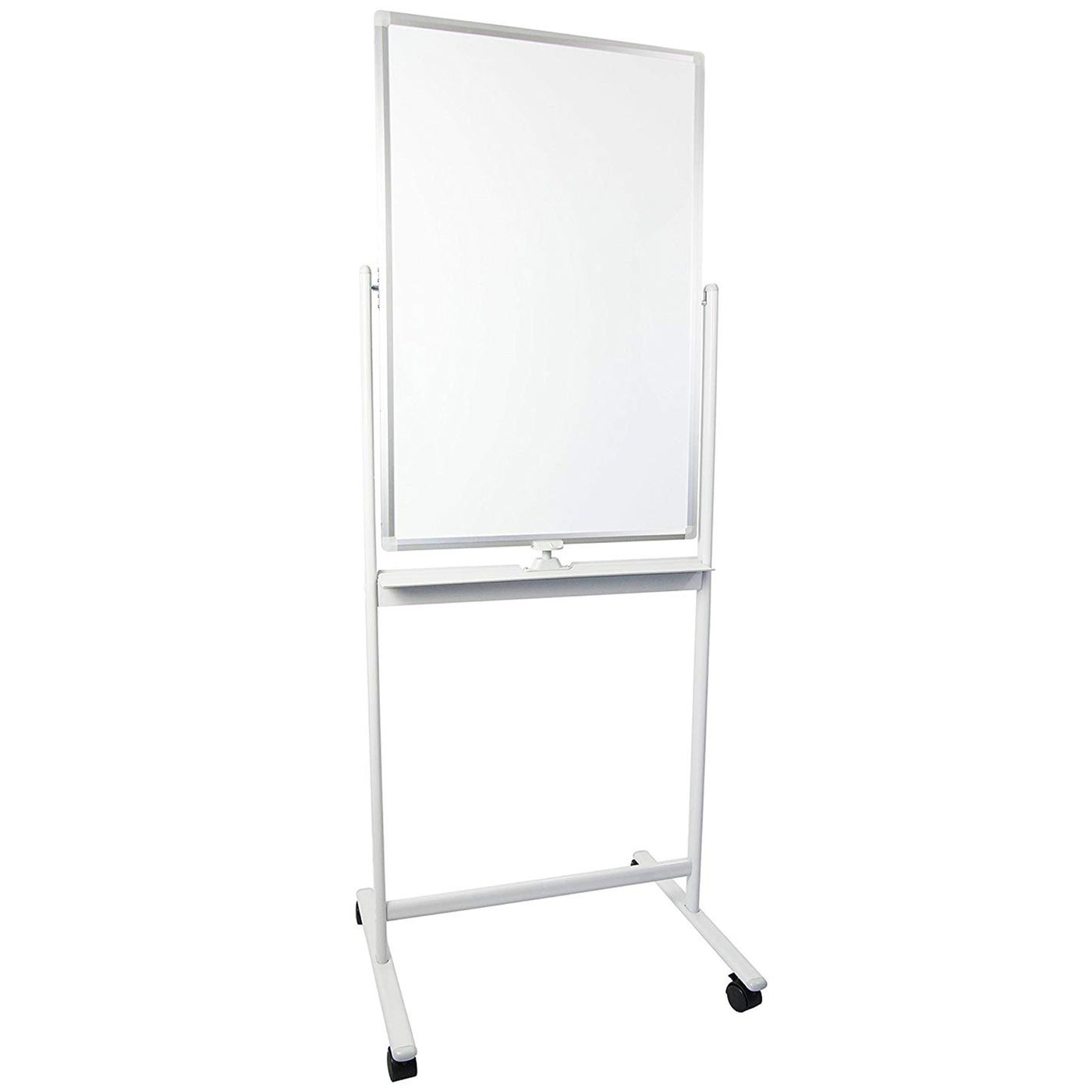 Mobile double sided whiteboard.